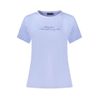 North Sails Viola cotton women's T-shirt featuring a casual fit and classic design, displayed on a white background.