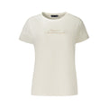 North Sails Bianco cotton women's T-shirt, soft white casual top with short sleeves and classic fit.