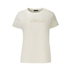 North Sails Bianco cotton women's T-shirt, soft white casual top with short sleeves and classic fit.