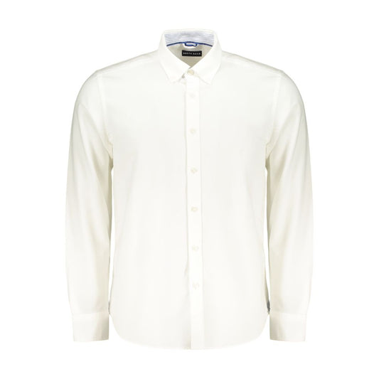 North Sails White Cotton Men's Shirt North Sails