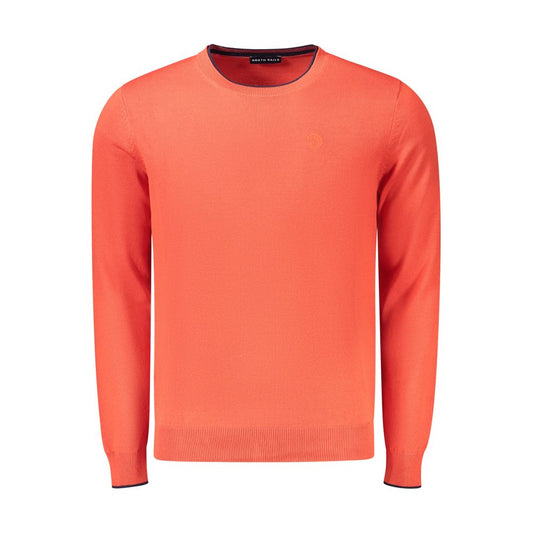North Sails Red Cotton Men Sweater North Sails
