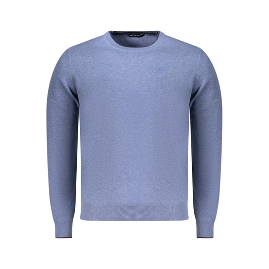 North Sails Blue Cotton Men's Sweater North Sails