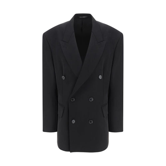 Balenciaga Black Wool Oves Aries Blazer Balenciaga