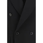 Balenciaga Black Wool Oves Aries Blazer