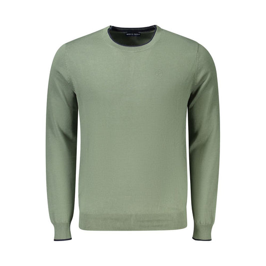 North Sails Green Cotton Men's Sweater North Sails