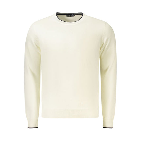 North Sails White Cotton Men Jumper North Sails