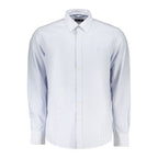 North Sails Azzurro Cotton Men Shirt with Long Sleeves and Button-Down Collar North Sails