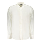 North Sails White Linen Men's Shirt North Sails