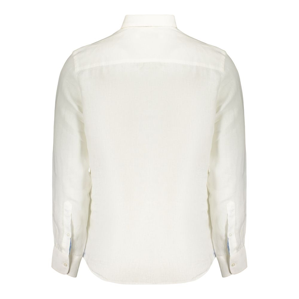 North Sails White Linen Men's Shirt North Sails