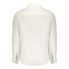 North Sails White Linen Men's Shirt North Sails