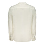 North Sails White Linen Men's Shirt North Sails