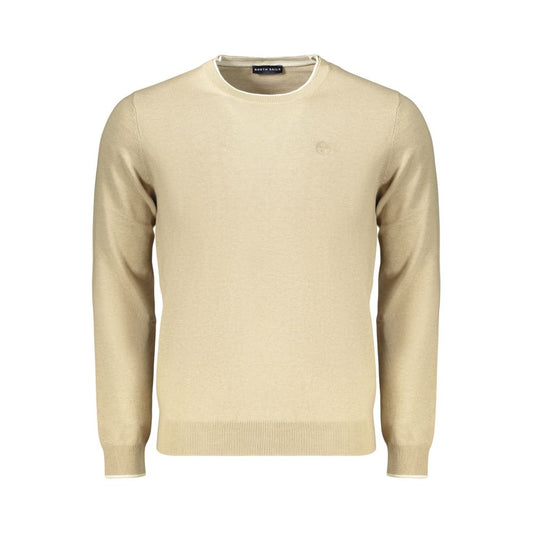 North Sails Beige Cotton Men's Pullover North Sails