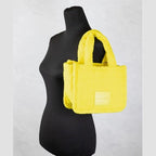 Marc Jacobs The Monogram Terry Tote Small Golden Kiwi Shoulder Bag Purse