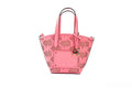 Michael Kors Kimber Small Tea Rose Leather 2-In-1 Zip Tote Messenger Bag Purse Michael Kors
