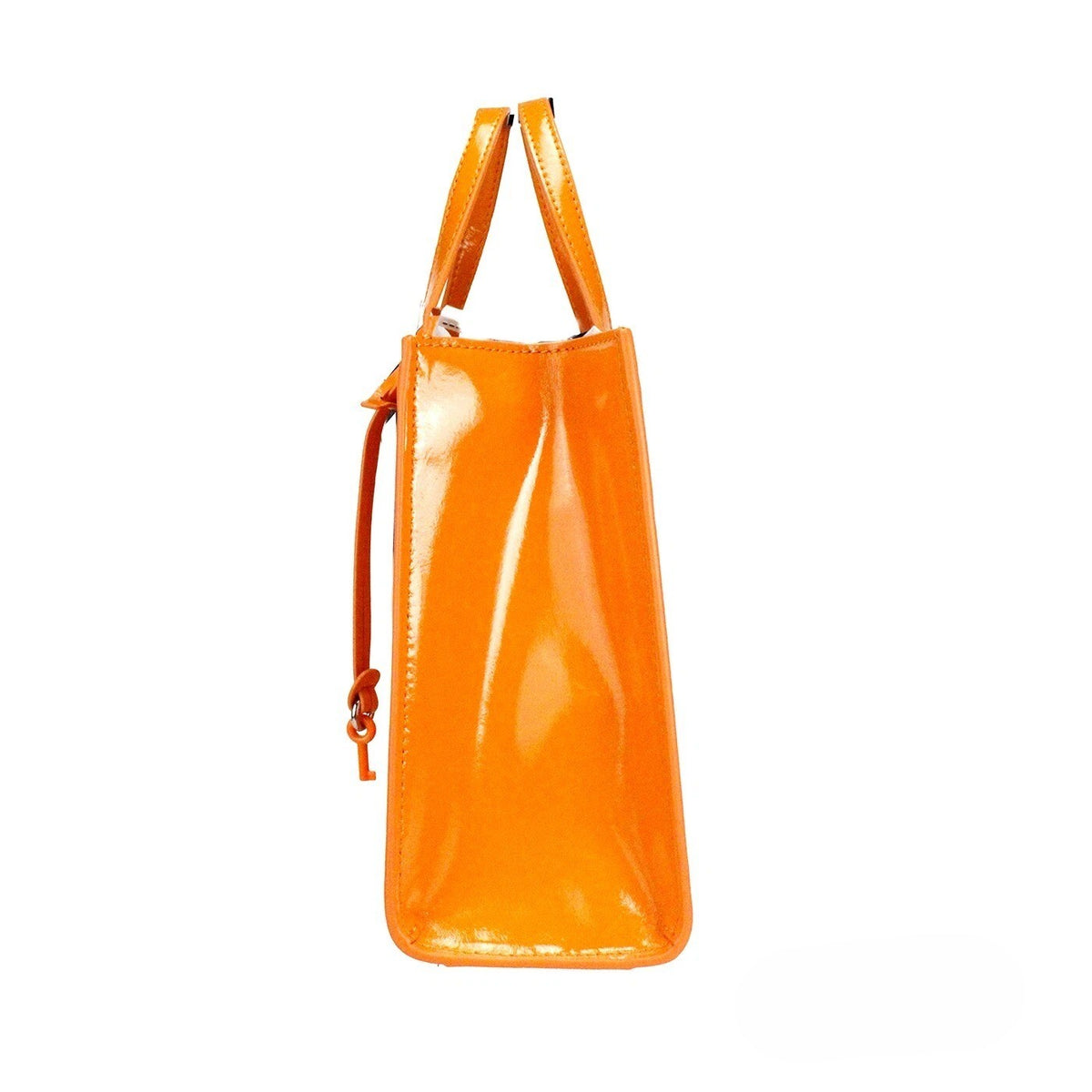 Marc Jacobs Mini Grind Scorched Patent Leather Crossbody Tote Bag Purse - Eljoys Fashion 