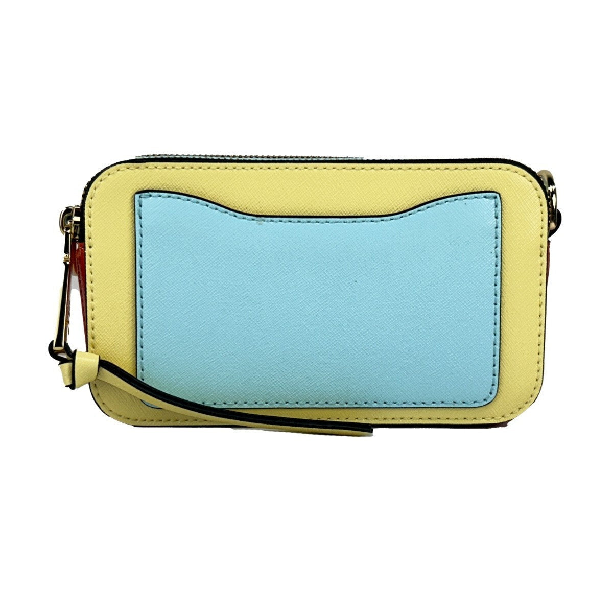 Marc Jacobs The Snapshot Crossbody Bag Pastel Yellow Multi