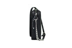 Michael Kors East West Crossbody Bag in black with gold accents, featuring a sleek design and adjustable strap.