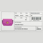 Versace La Medusa Pink Leather Shoulder Crossbody Bag Purse