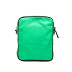 Versace Small Bright Green Nylon Fabric Medusa Crossbody Messenger Bag Purse