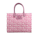 Versace Medusa Large Canvas Large Tote Bag Baby Pink Versace