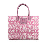 Versace Medusa Large Canvas Large Tote Bag Baby Pink Versace