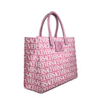 Versace Medusa Large Canvas Large Tote Bag Baby Pink Versace