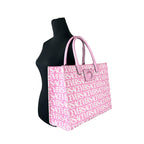 Versace Medusa Large Canvas Large Tote Bag Baby Pink Versace