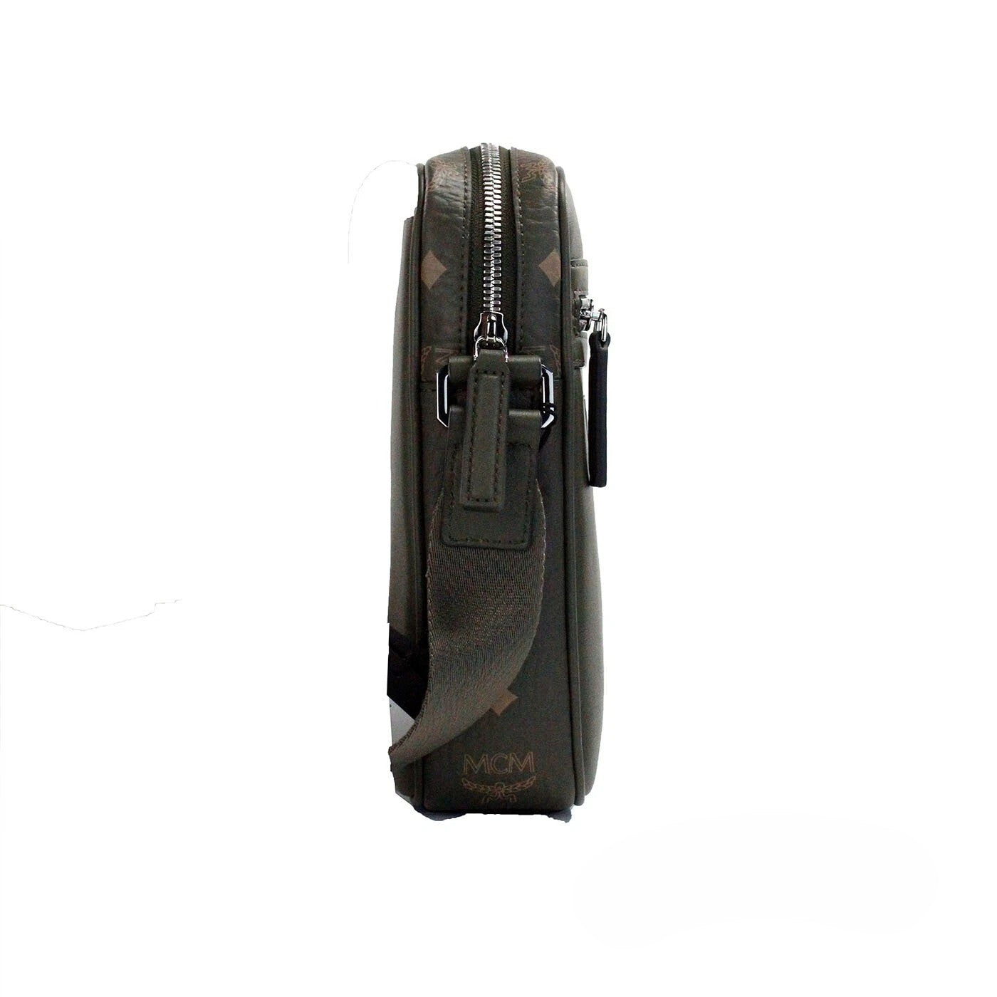 MCM Visetos Leather Camera Crossbody Bag MCM