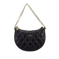 Kate Spade Carey Small Black Quilted Leather Zip Top Crossbody Bag - Eljoys Fashion 
