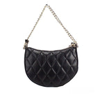 Kate Spade Carey Small Black Quilted Leather Zip Top Crossbody Bag - Eljoys Fashion 