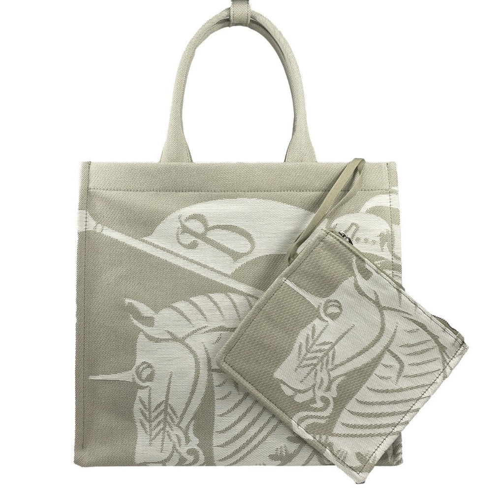 Burberry EKD Canvas Tote Bag With Coin Pouch Burberry