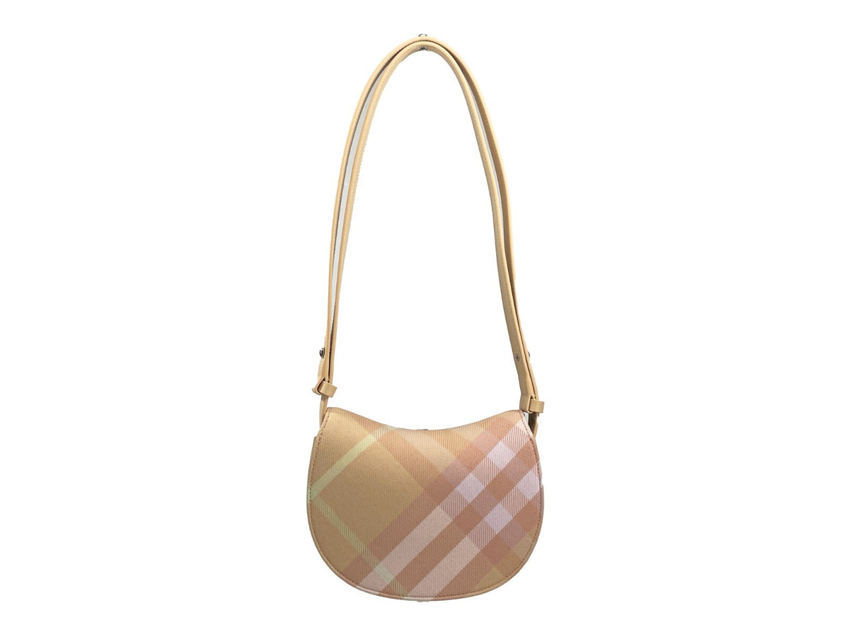Burberry Mini Check Rocking Horse Crossbody Bag Purse Burberry