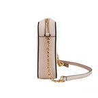 Michael Kors Adult Saffiano Leather East West Crossbody Handbag With 2 Slit Pockets Michael Kors