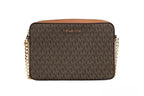 Michael Kors East West Crossbody Bag Brown SIgnature