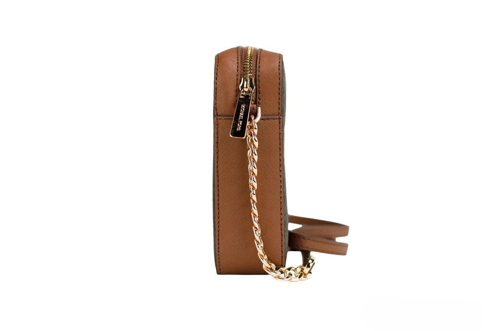 Michael Kors East West Crossbody Bag Brown SIgnature