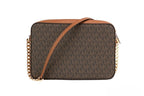 Michael Kors East West Crossbody Bag Brown SIgnature