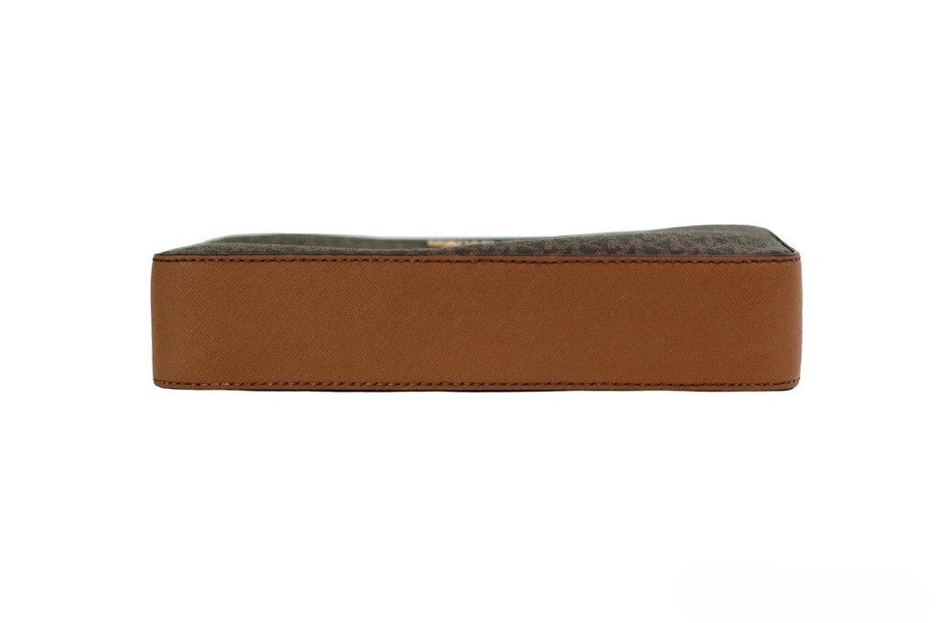 Michael Kors East West Crossbody Bag Brown SIgnature