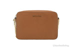 Michael Kors Women'S Zipper Closure Saffiano Leather Crossbody Bag
