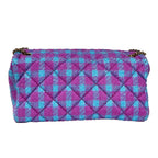 Versace Wool Lurex Medium Shoulder Crossbody Bag