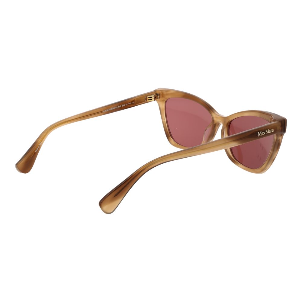 Max Mara Brown Acetate Sunglasses Max Mara