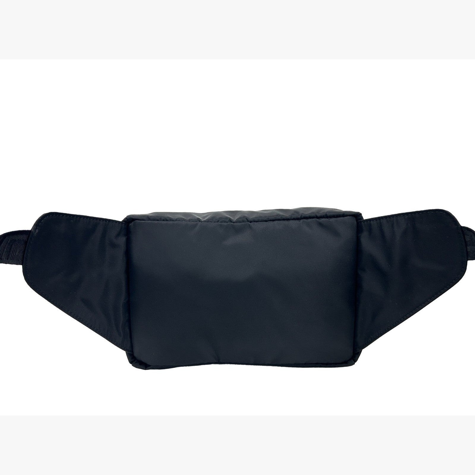 Versace Medusa Black Nylon Belt Bag Waist Fanny Pack Purse