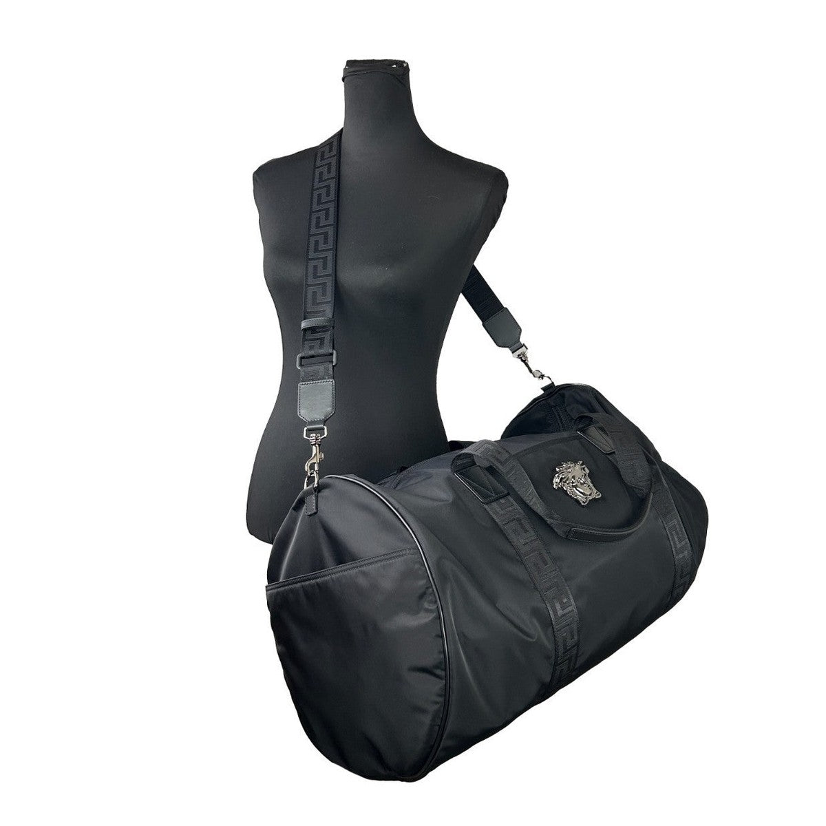 Versace Medusa Large Nylon Duffle Bag