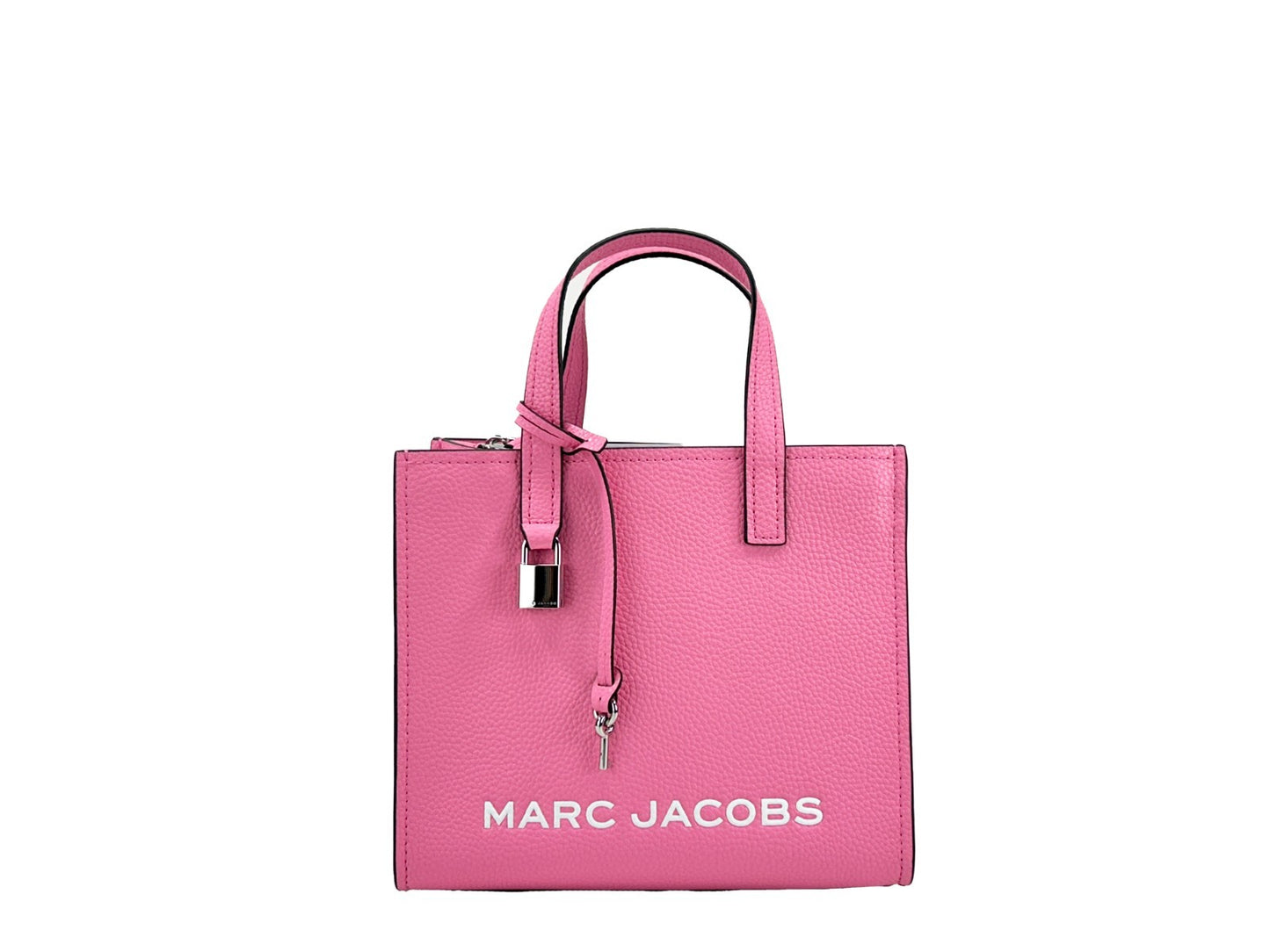 Marc Jacobs Mini Grind Pink Leather Crossbody Bag Purse Marc Jacobs