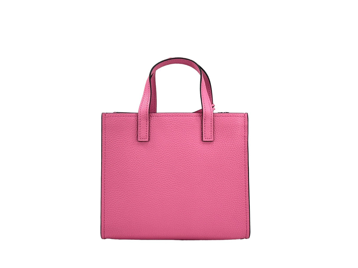 Marc Jacobs Mini Grind Pink Leather Crossbody Bag Purse Marc Jacobs