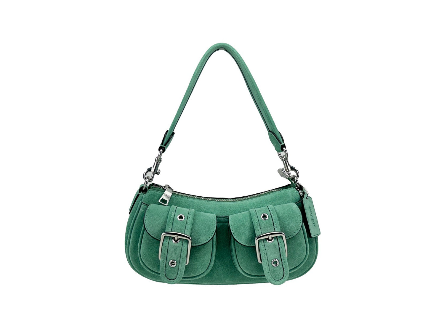 COACH Coach Ashton Suede Shoulder Bag Purse COACH