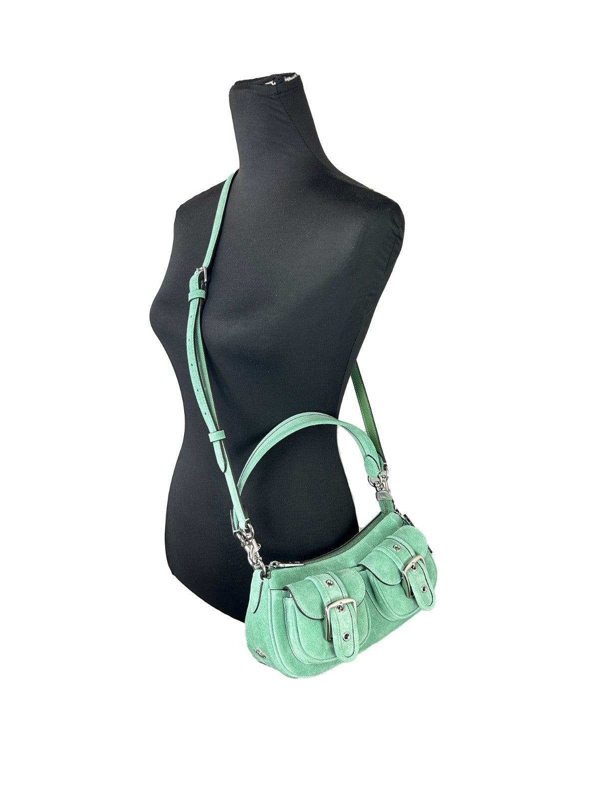 COACH Coach Ashton Suede Shoulder Bag Purse COACH