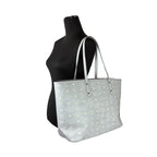 MCM Aren Leather Shoulder Tote Bag
