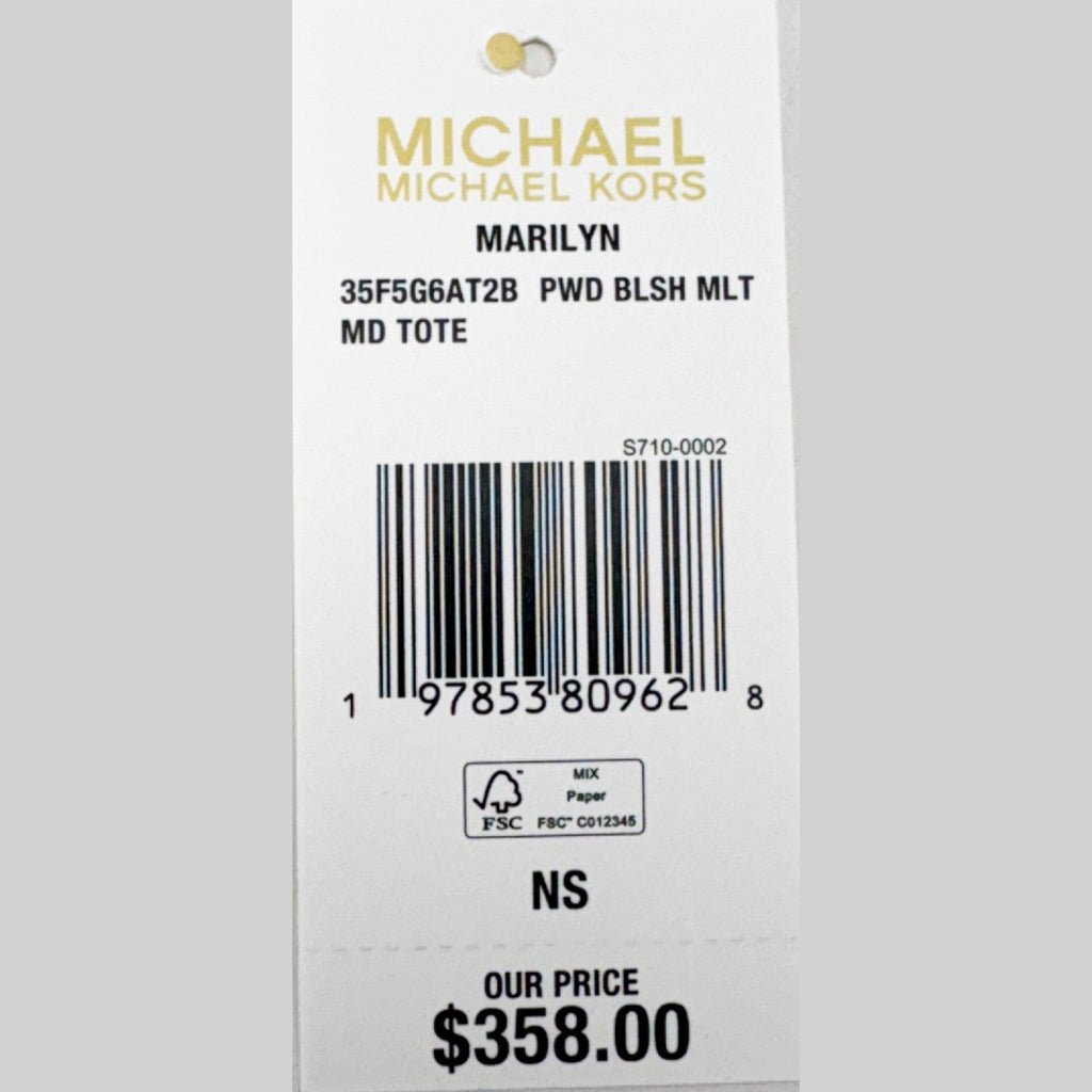 Michael Kors Marilyn Medium Signature Tote Bag Purse