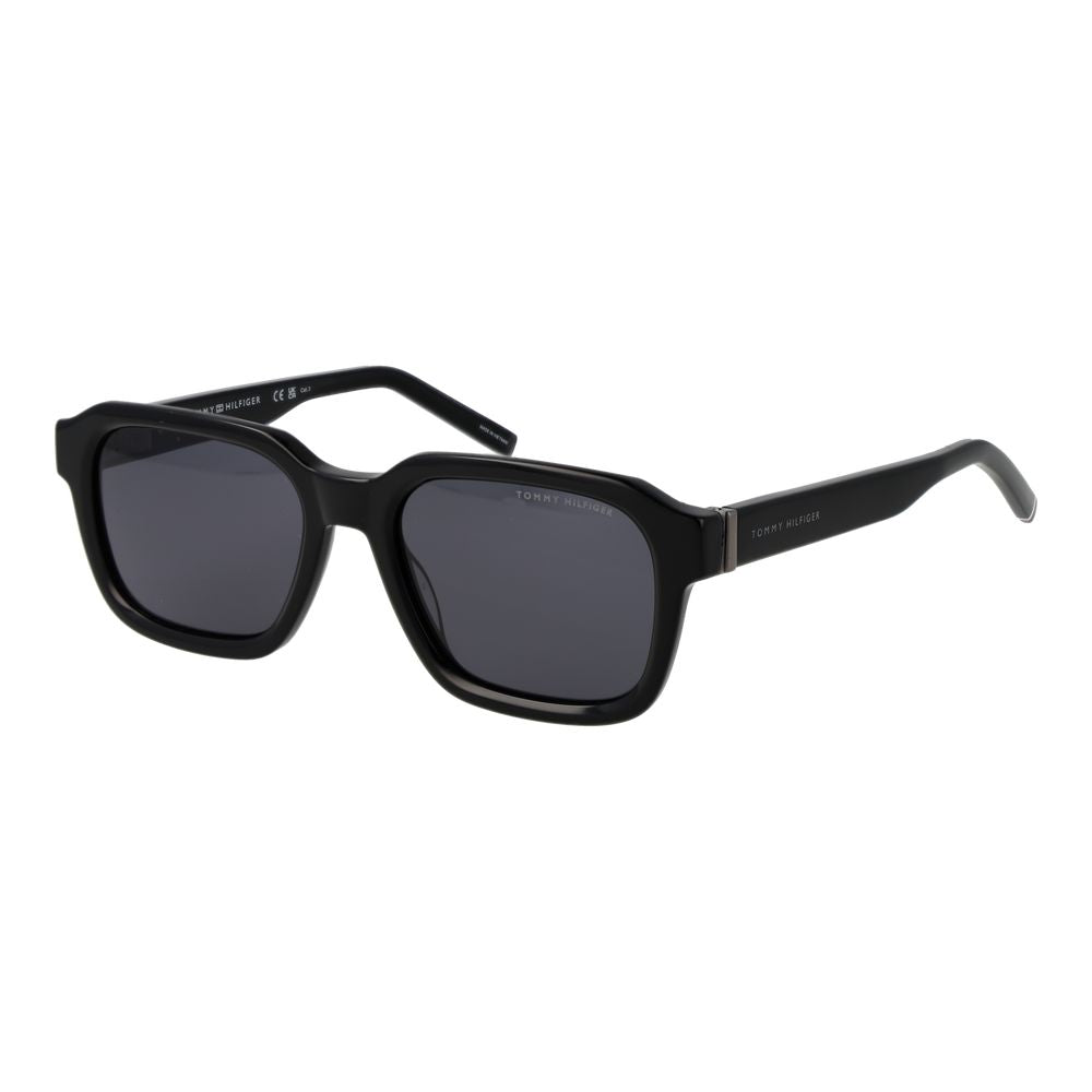 Tommy Hilfiger Black Acetate Sunglasses Tommy Hilfiger