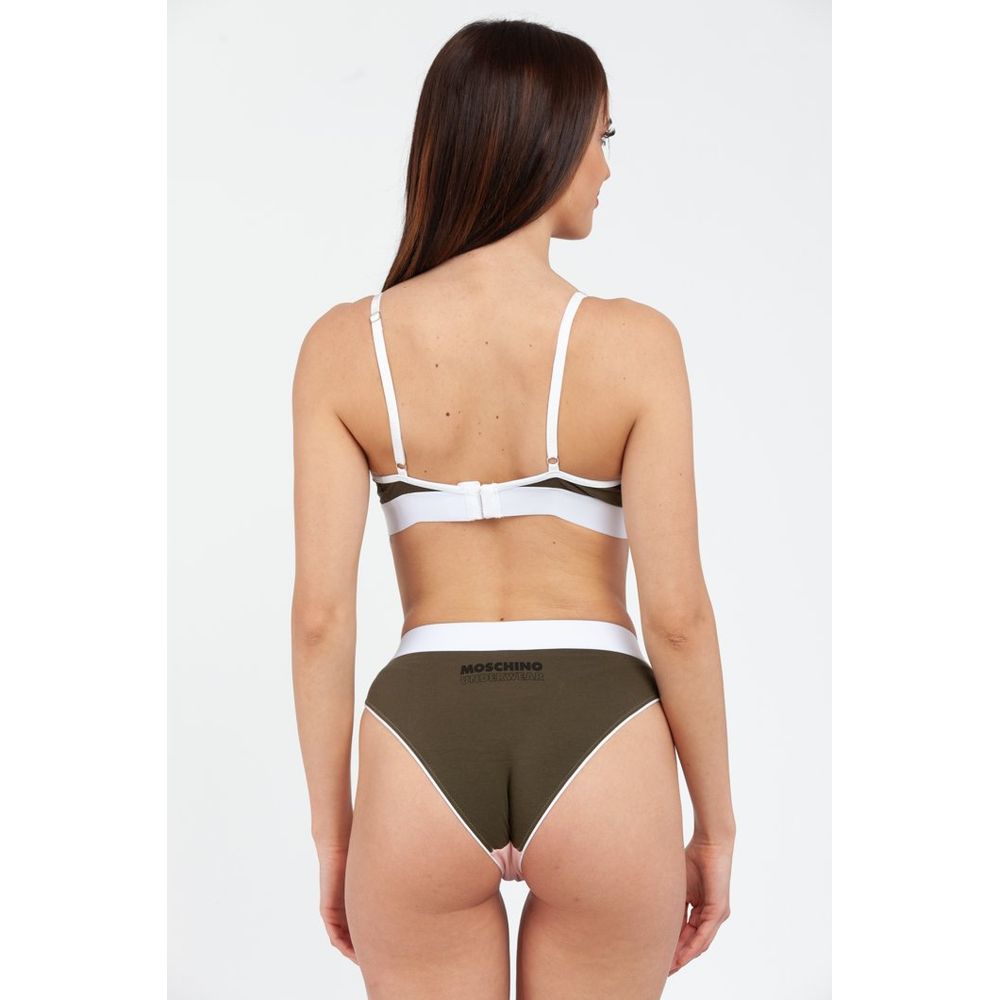 Moschino Multicolor Cotton Bra - Eljoys Fashion 